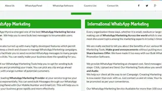 WhatsApp Myntra screenshot