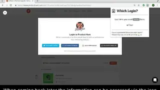 WhichLogin screenshot