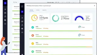 Whispir screenshot