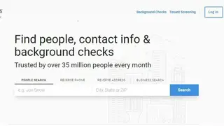 Whitepages screenshot