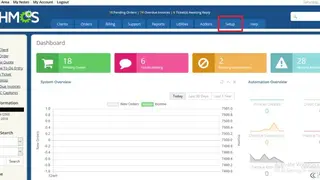 WHMCS screenshot