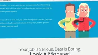 Whoisology screenshot