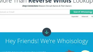 Whoisology screenshot