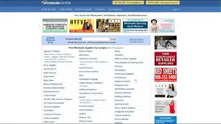 Wholesale Central screenshot