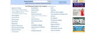 Wholesale Central screenshot