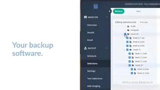 WholesaleBackup screenshot