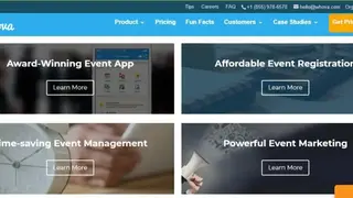 Whova screenshot