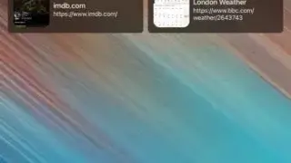 Widget Web screenshot