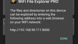 WiFi File Explorer Pro screenshot