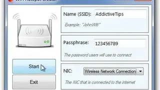 WiFi HotSpot Creator screenshot