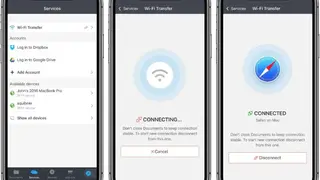 WiFi Photo Transfer screenshot
