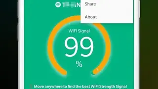 WiFi Signal Strength Meter screenshot