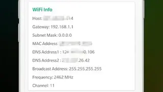 WiFi Signal Strength Meter screenshot
