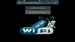 WiFi Tether Router screenshot