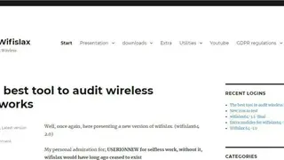 Wifislax screenshot