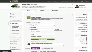 Wiggio screenshot
