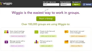Wiggio screenshot