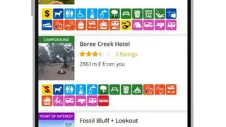 WikiCamps Canada screenshot