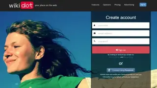 Wikidot screenshot