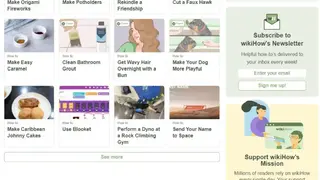 WikiHow screenshot