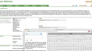 Wikindx screenshot