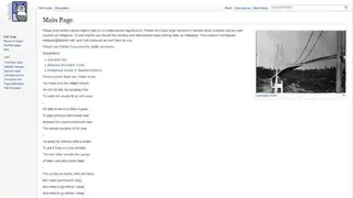 Wikinfo screenshot