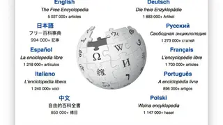 Wikipedia screenshot