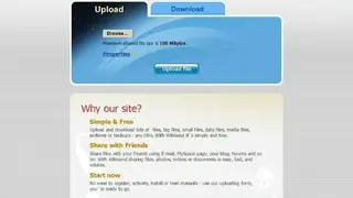 Wikisend screenshot