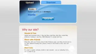 Wikisend screenshot