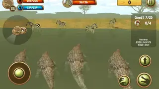 Wild Crocodile Simulator 3D screenshot