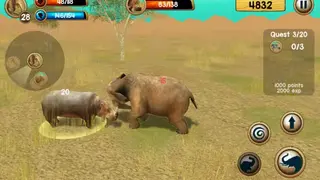 Wild Elephant Sim 3D screenshot