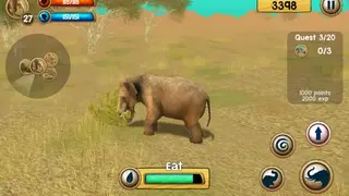 Wild Elephant Sim 3D screenshot