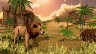 Wild Lion Simulator 3D screenshot