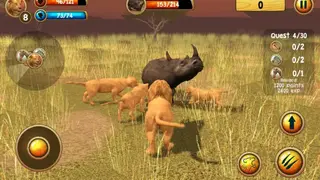 Wild Lion Simulator 3D screenshot