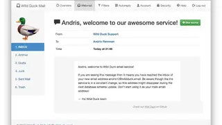 WildDuck screenshot