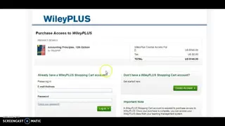 WileyPLUS screenshot