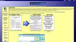 Willus K2Pdfopt screenshot