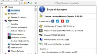 Winaero Tweaker screenshot