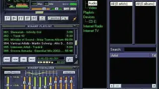 Winamp screenshot