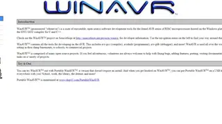 WinAVR screenshot