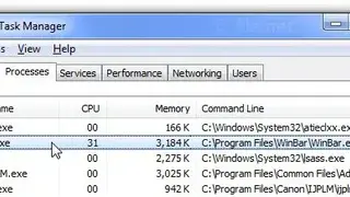 WinBar screenshot