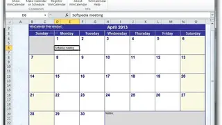 WinCalendar screenshot