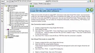 WinCHM screenshot