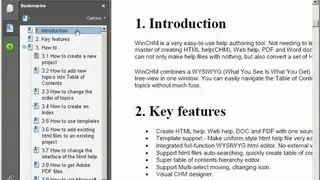 WinCHM screenshot