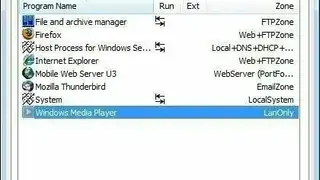 Windows 10 Firewall Control screenshot