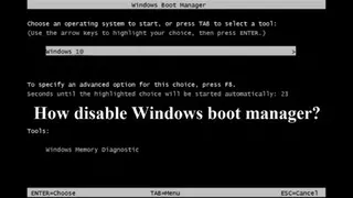 Windows Boot Manager screenshot