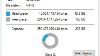 Windows Disk Cleanup screenshot
