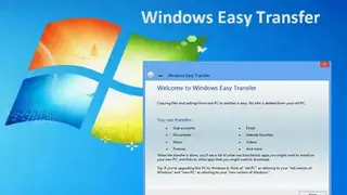 Windows Easy Transfer screenshot