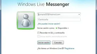 Windows Live Messenger screenshot