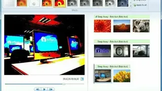 Windows Live Movie Maker screenshot